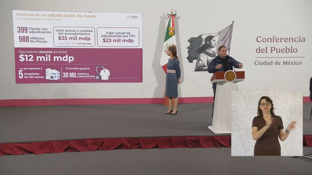 Ya se adquirieron mil millones de piezas de medicamentos