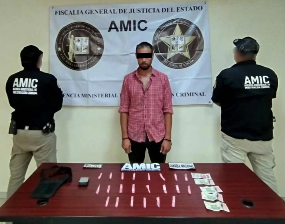 Detienen a dos al asegurar drogas en cateos realizados en San Luis Río Colorado