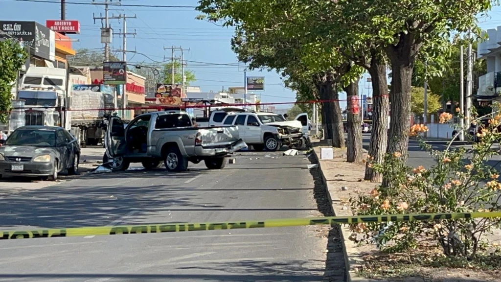 Balacera en la Guadalupe Victoria de Culiacán,  deja cuatro heridos, entre ellos una menor y un elementl de la  Guardia Nacional