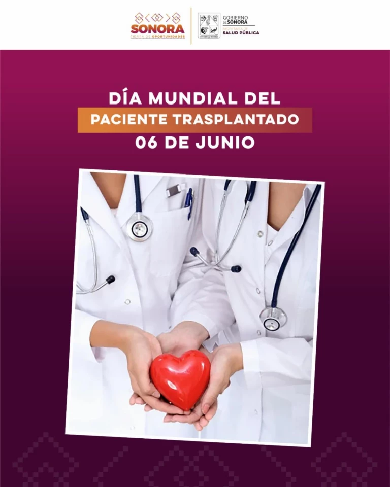 Promueve Gobierno de Sonora decir “sí” a la donación altruista de órganos y tejidos