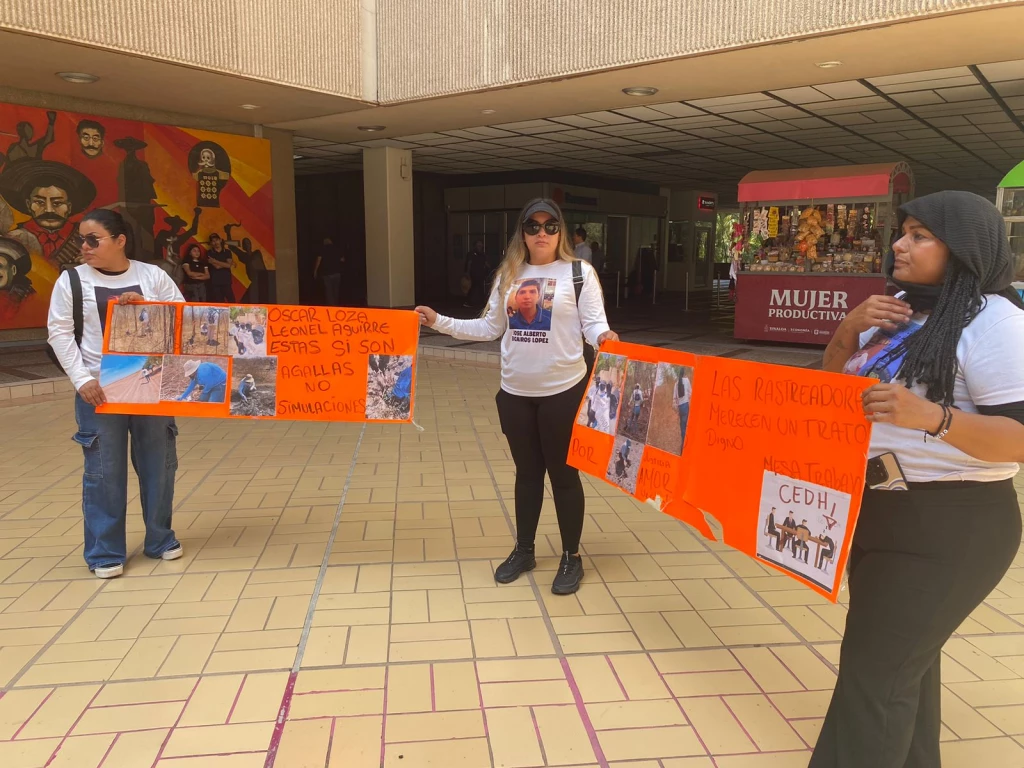 Buscadoras exigen acompañamiento de seguridad