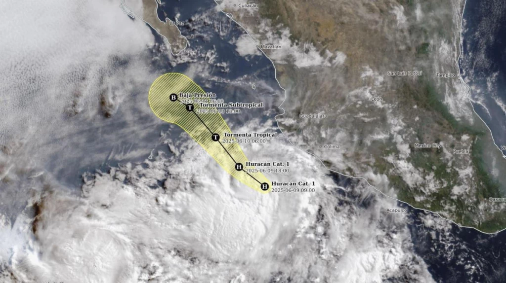 Gobierno de Sonora descarta afectaciones en el estado por huracán Bárbara