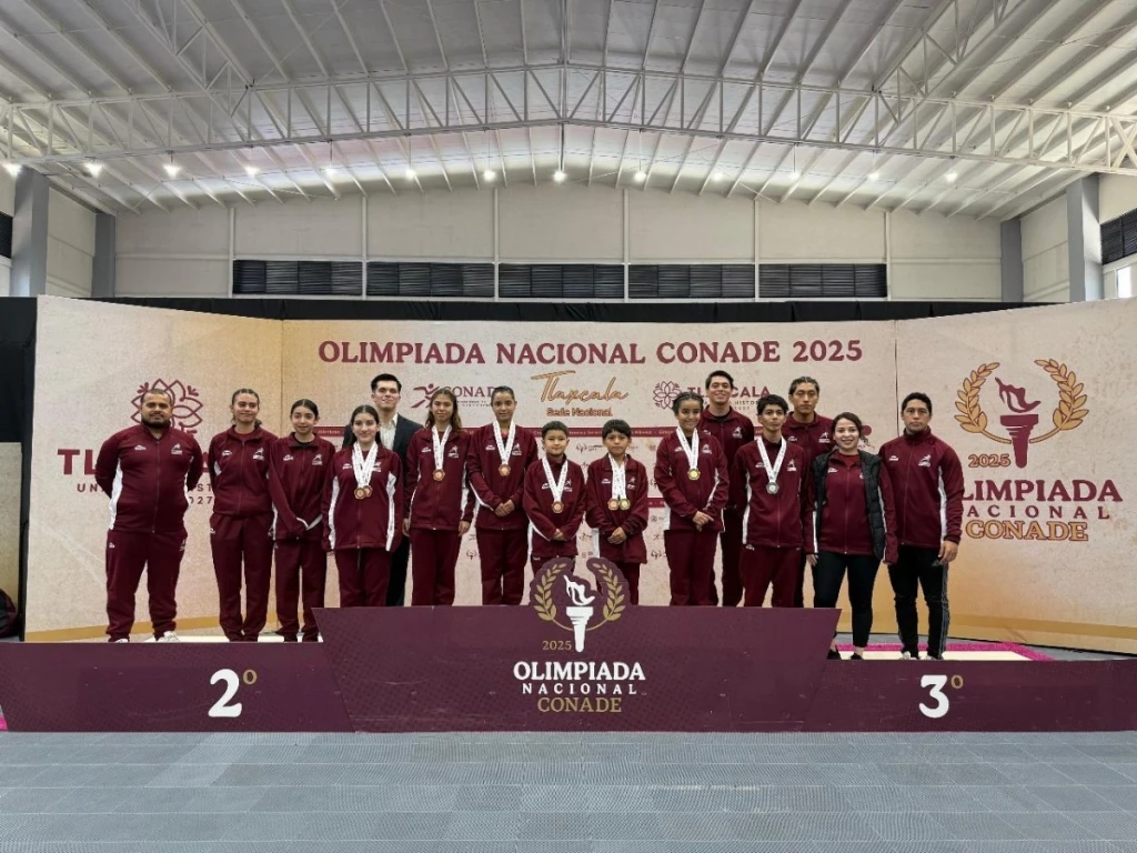 Destaca Sonora con cinco medallas en la Olimpiada Nacional de Trampolín