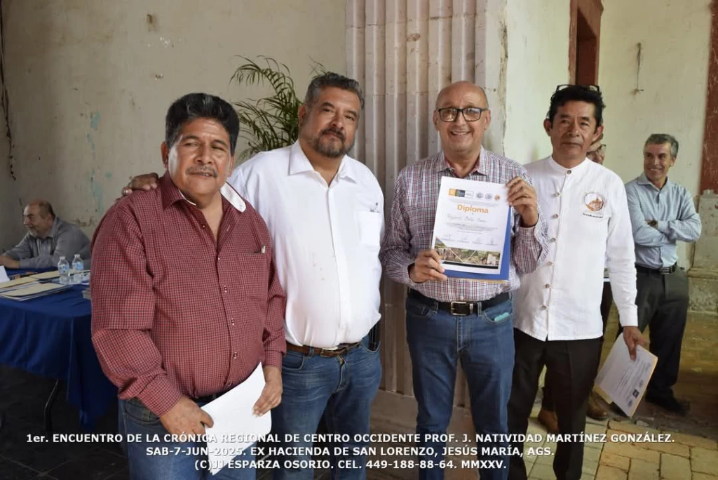 Cronista de Concordia Rigoberto Brito Osuna gana el segundo lugar en encuentro regional de la ANACCIM