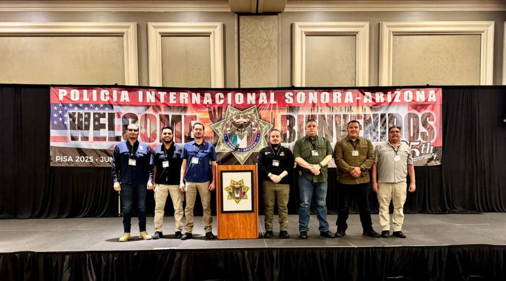 Gobierno de Sonora participa en la Conferencia de Policía Internacional Sonora-Arizona: CEPC
