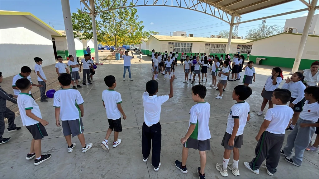 “Cultura en Movimiento” llego a la Primaria Ana Isabel Sáenz Unger en Mazatlán