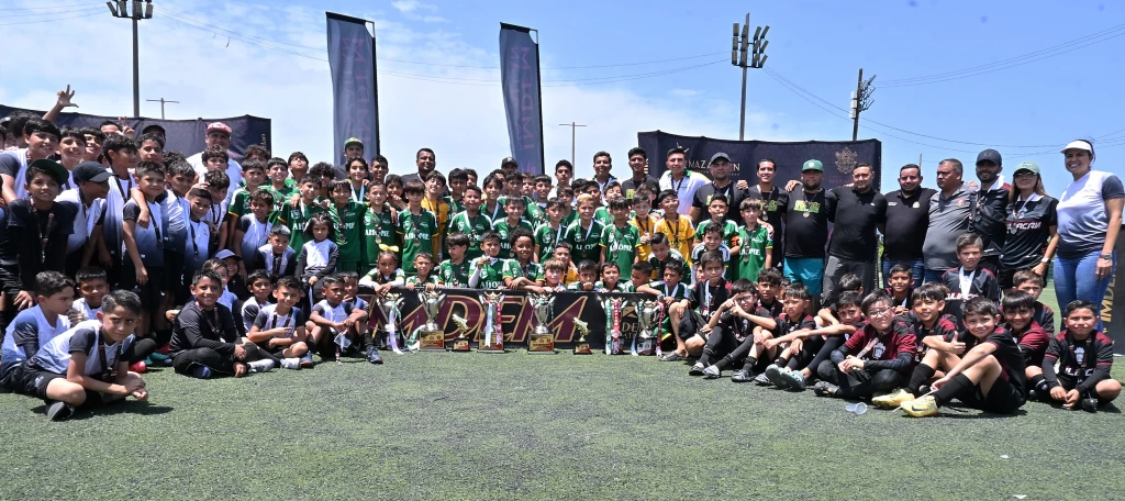 Ahome es campeón de tres categorías en le estatal de fútbol