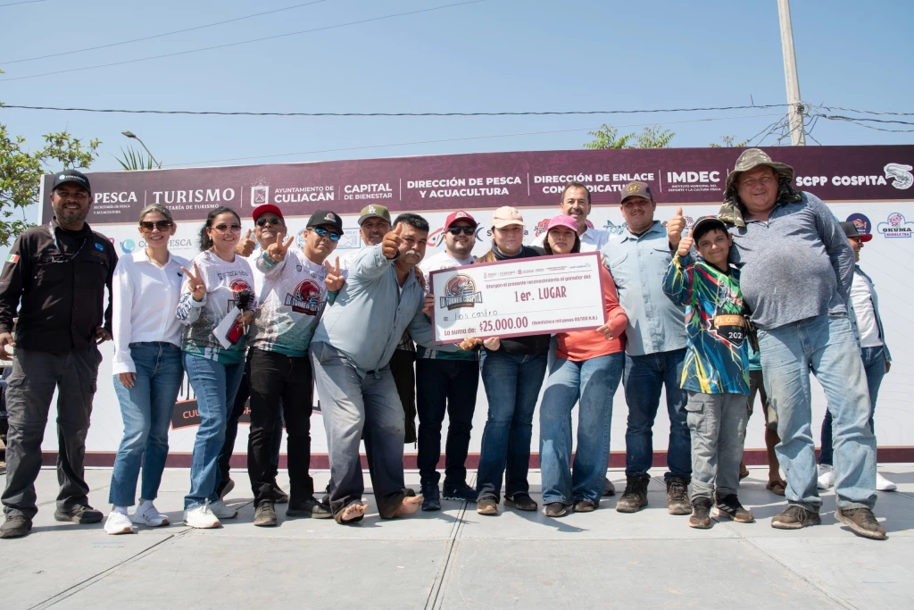 Celebran con éxito el Torneo de Pesca Cospita Culiacán-Fish 2025