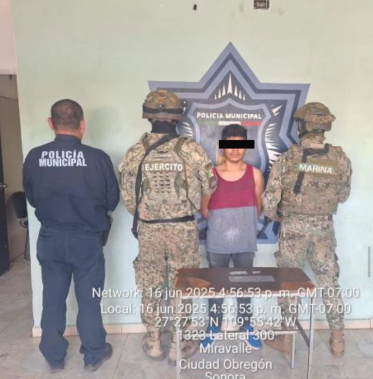Detienen a tres por presunto narcomenudeo en distintos puntos de Cajeme