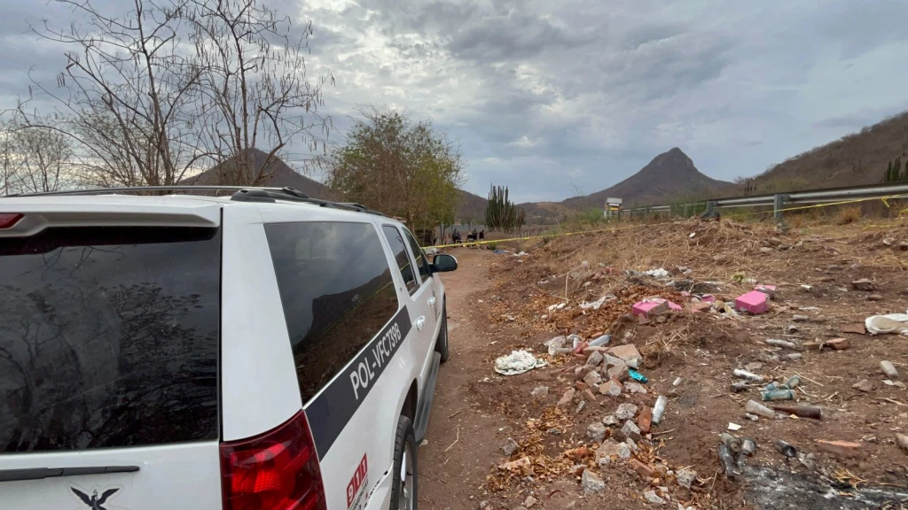 Localizan los cuerpos de dos hombres ejecutados en el panteón de La Campana, al norte de Culiacán