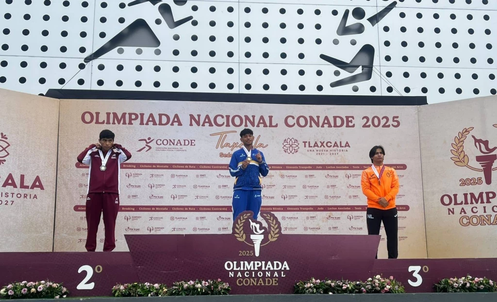 Es alumno de Cobach Sonora subcampeón nacional en los 100 metros de la Olimpiada Conade 2025