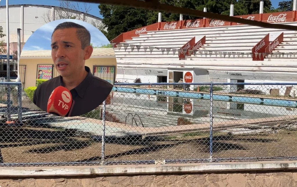 ¡Empiezan los trabajos de remozamiento en la alberca olímpica de Los Mochis!
