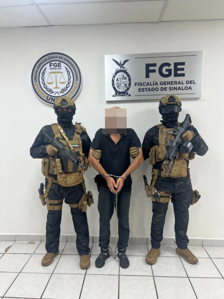 Detienen a Everardo “N” por homicidio doloso en Culiacán