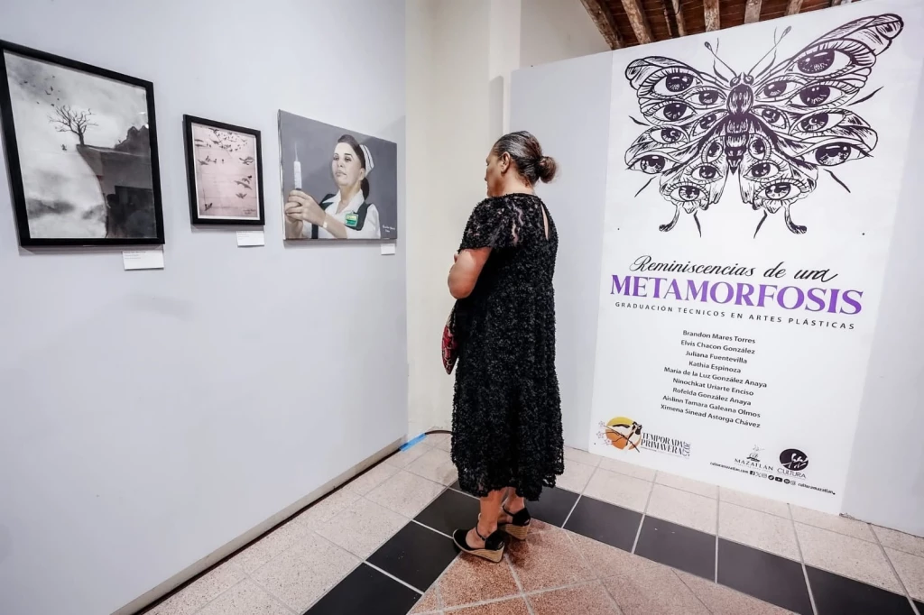 Centro Municipal de Artes de Mazatlán inauguró la Exposición de Arte de Reminiscencias de una Metamorfosis”