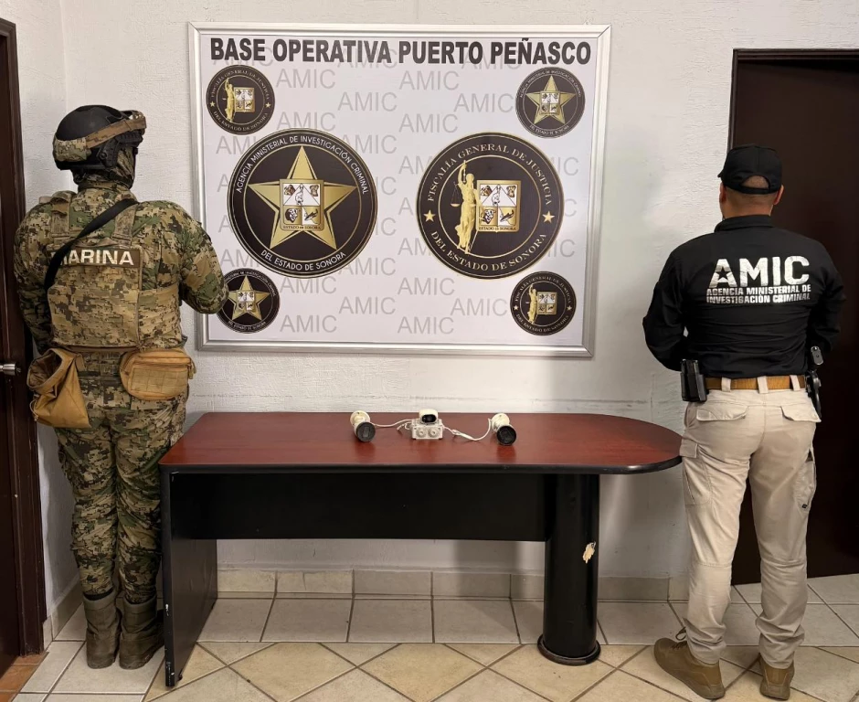 Aseguran siete cámaras “parásitas” en Puerto Peñasco
