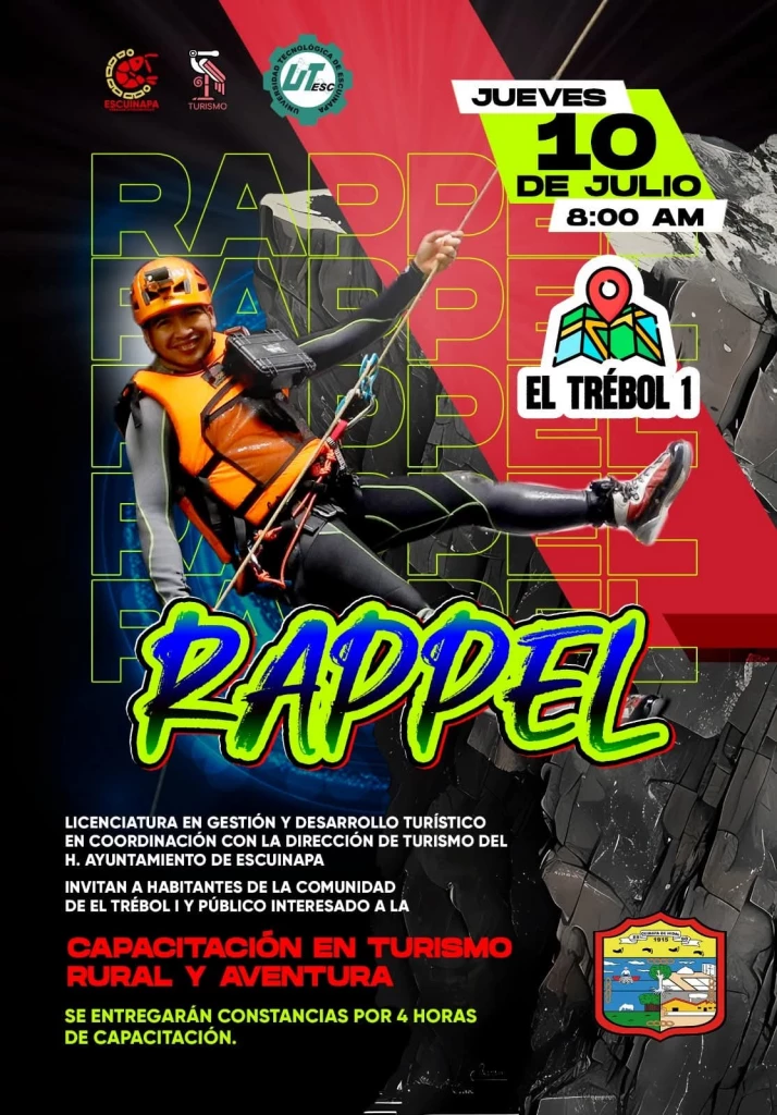 Comunidad del Trébol I en Escuinapa realizará la Capacitación en Turismo Rural y Aventura