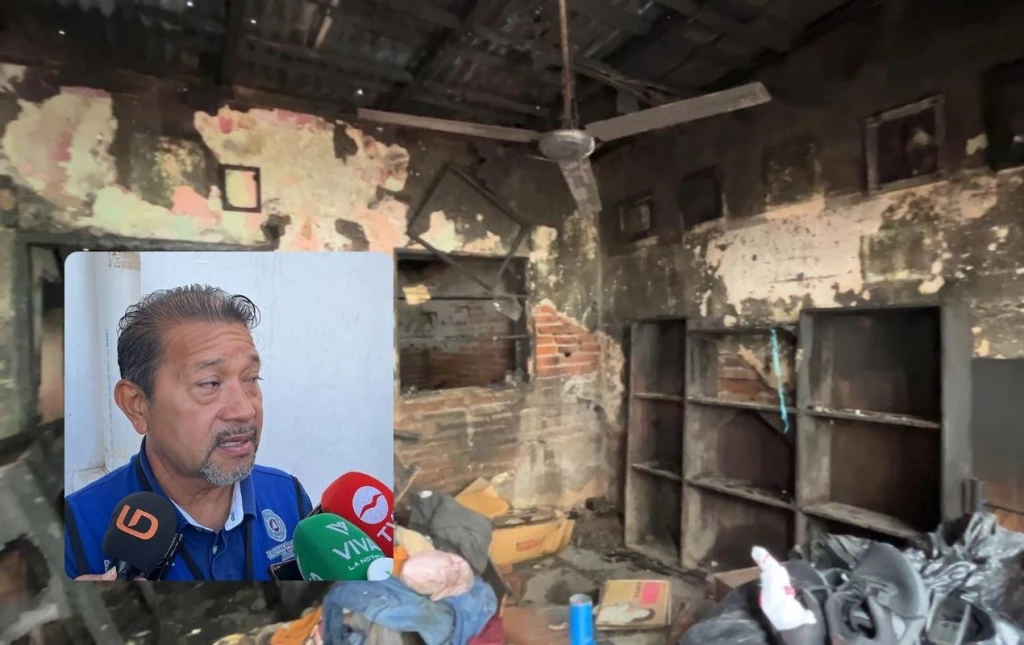 Esto ocasionó el incendio de dos casas en Los Mochis: PC Ahome