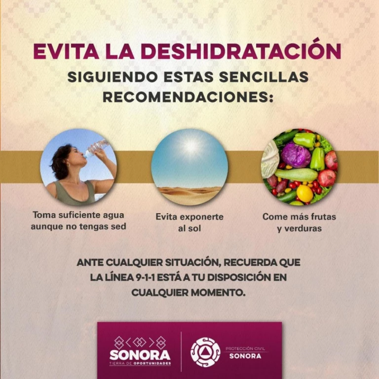 Llaman a tomar precauciones ante altas temperaturas