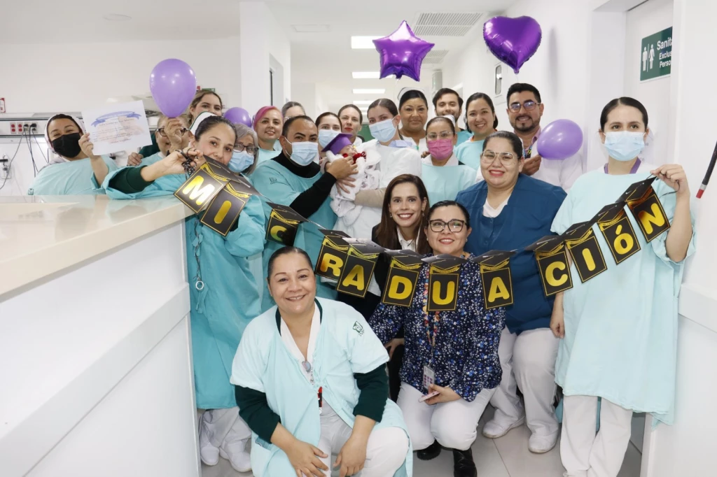 Realiza IMSS Sonora ceremonia a recién nacidos prematuros
