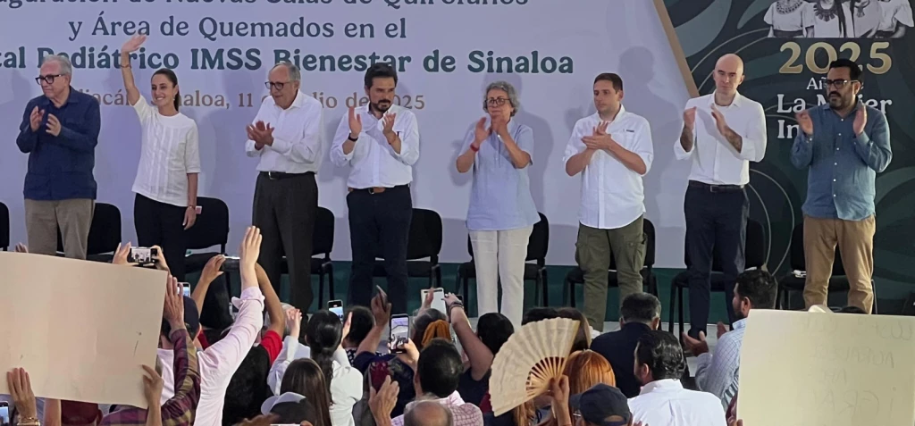 "Nunca nos ha soltado de la mano”: Juan de Dios Gámez agradece apoyo de la presidenta Claudia Sheinbaum