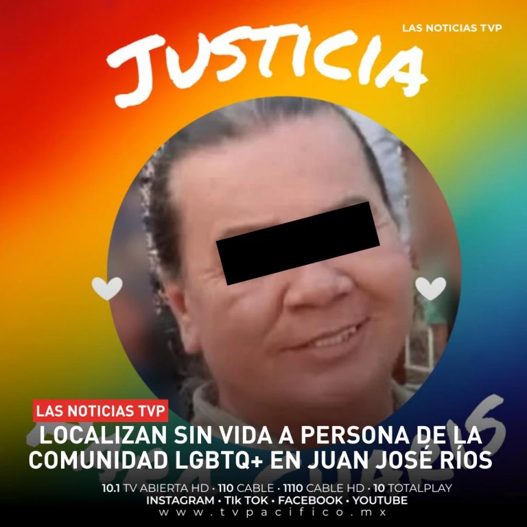 Localizan sin vida a persona de la comunidad LGBTQ+ en Juan José Ríos