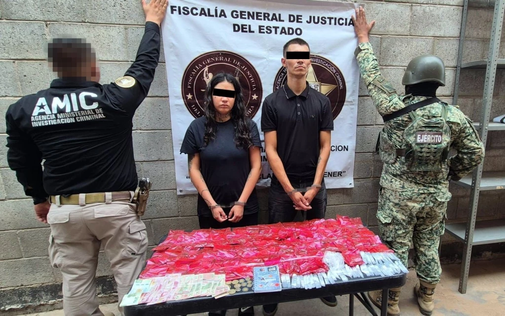 Operativo coordinado AMIC-DEFENSA asegura droga y detiene a dos personas en Hermosillo