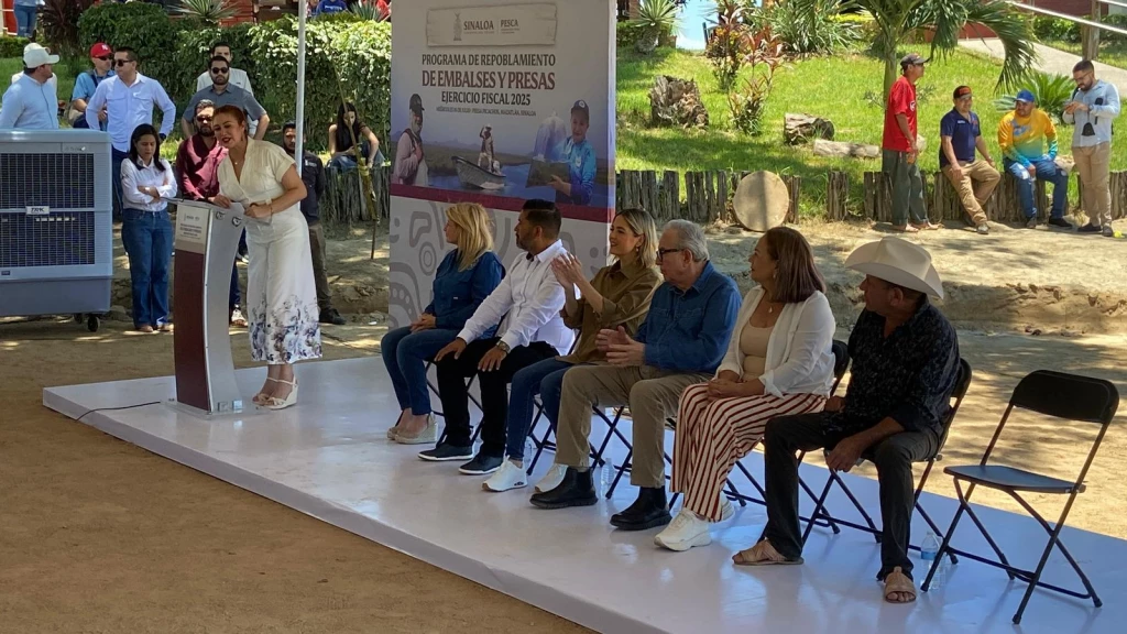 Inicia en Mazatlán el Programa Estatal de Repoblamiento de Embalses y Presas