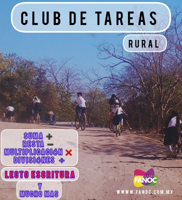 "Club de Tareas Rural" busca aliados para apoyar la educación en comunidades rurales en Mazatlán