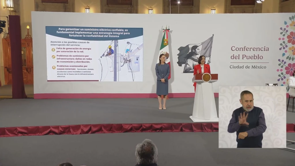 Se garantiza el suministro de energía elécrica en México