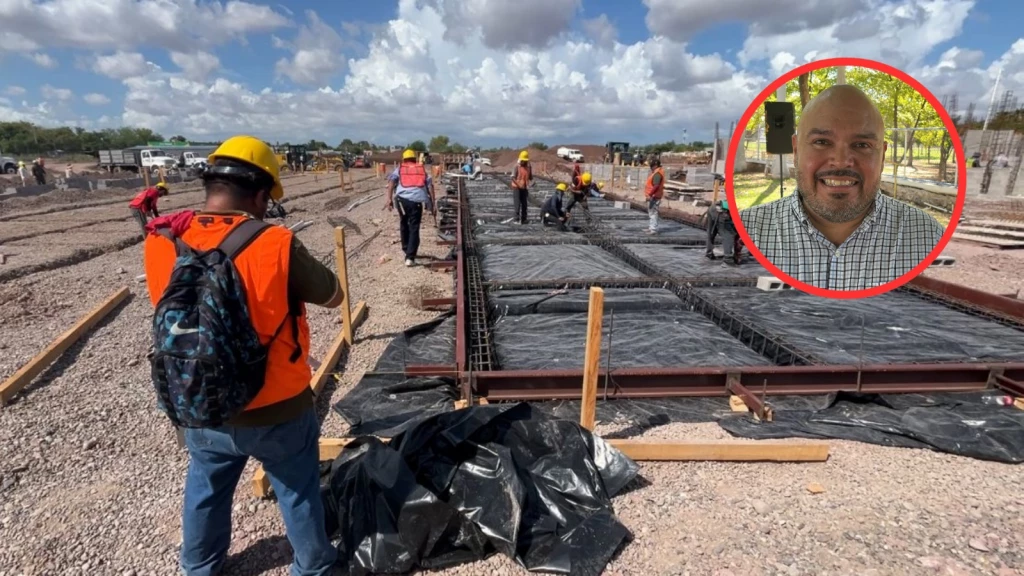 Avanza la construcción de viviendas del Bienestar en Ahome
