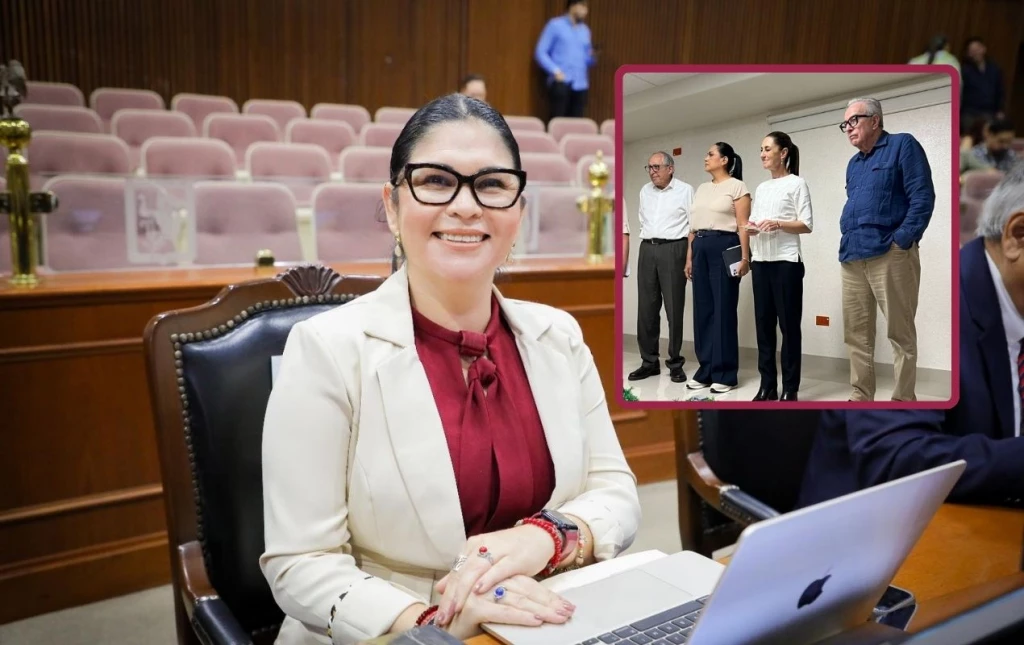 "Confiamos en que la Federación traiga una paz duradera a Sinaloa": Minerva Vázquez