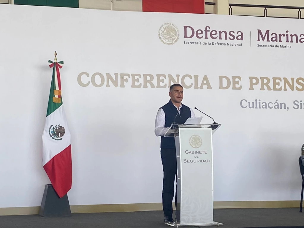 "Mil 487 detenidos desde hace 10 meses en Sinaloa": Omar García Harfuch