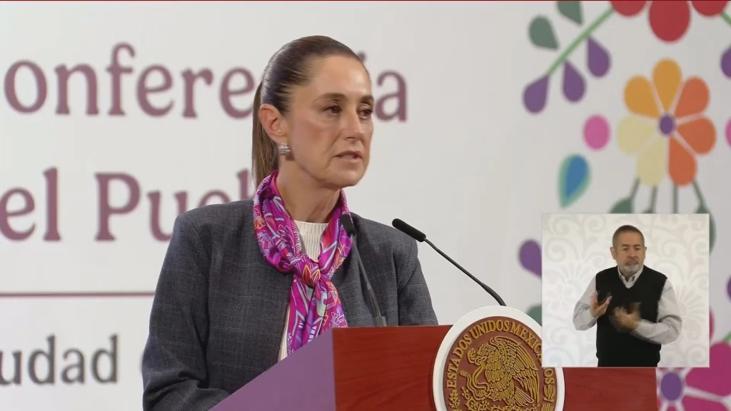 Sheinbaum hace compromiso de espacios en escuelas para niños migrantes