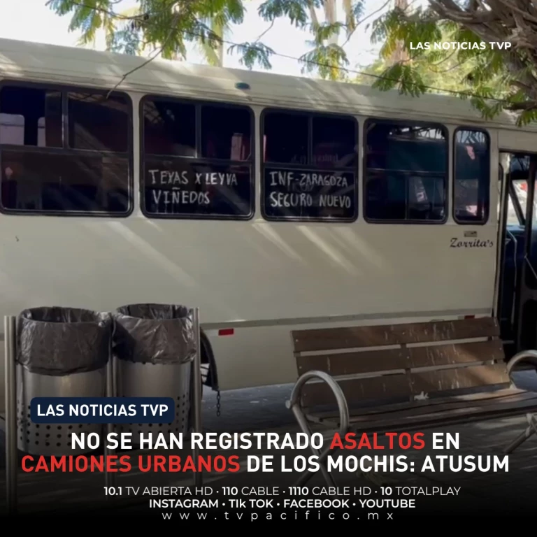Ya no se han registrado asaltos en camiones urbanos de Los Mochis: ATUSUM