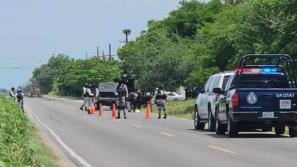 Hallan a hombre ejecutado con mensaje clavado en la espalda en Navolato