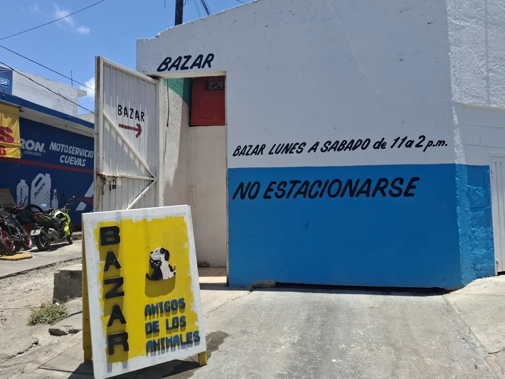 Bazar "Amigos de los Animales" de Mazatlán busca apoyo ciudadano para el sostenimiento del refugio