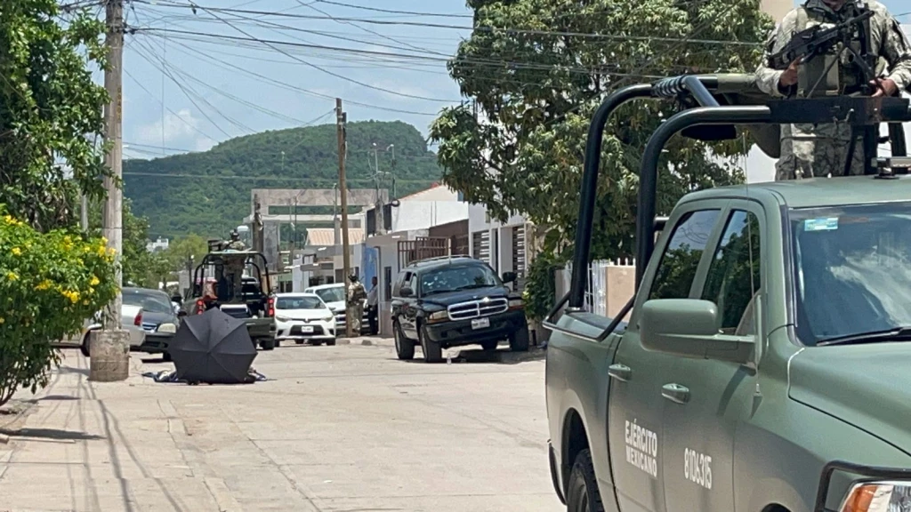 Ataque armado en la colonia Amistad de Culiacán, deja dos muertos y un herido