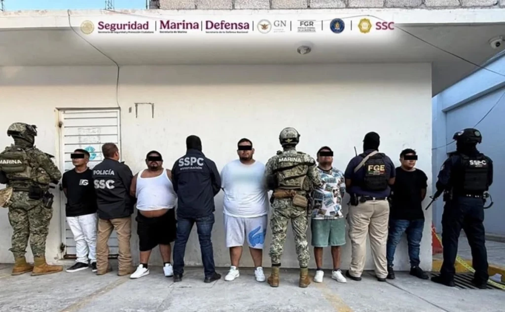 Autoridades detienen a integrantes del Cartel Nuevo Imperio que opera en Ciudad de México