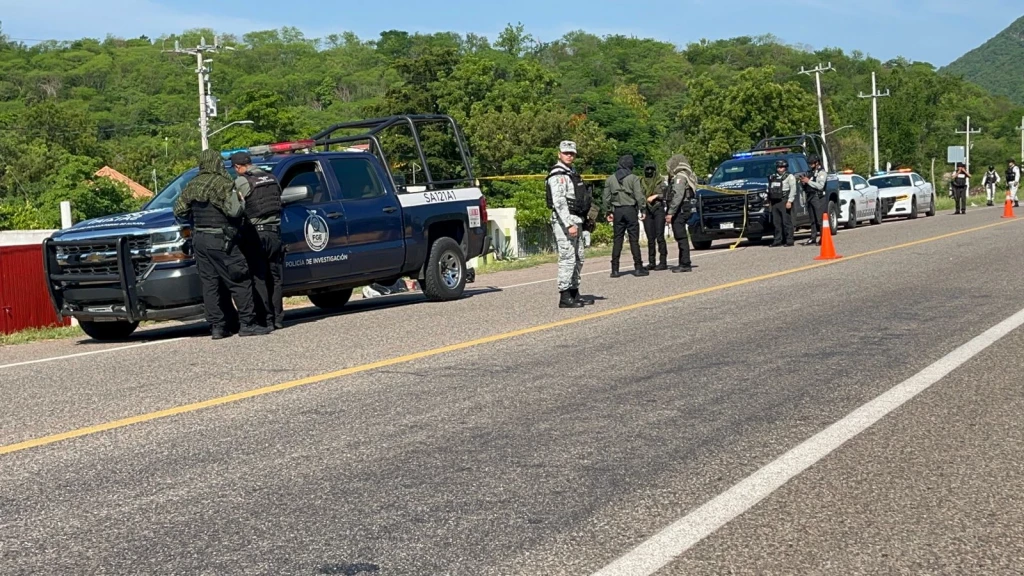 Localizan cuerpo ejecutado y envuelto en plástico en La Campana, al norte de Culiacán