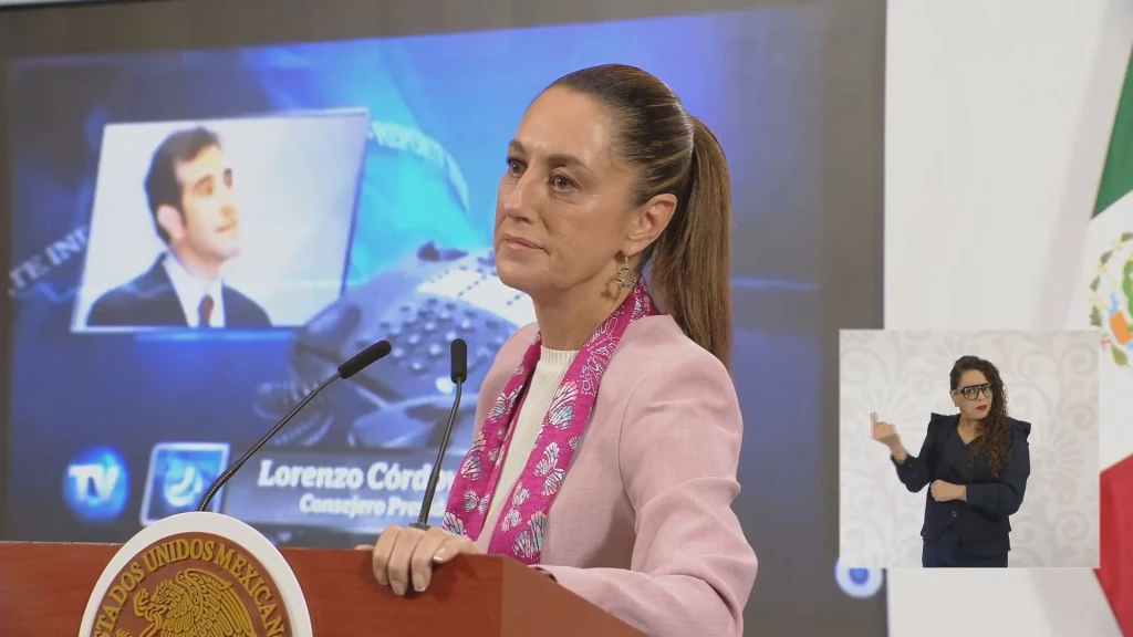 Sheinbaum critica a la SCJN por amparo a Lorenzo Córdova