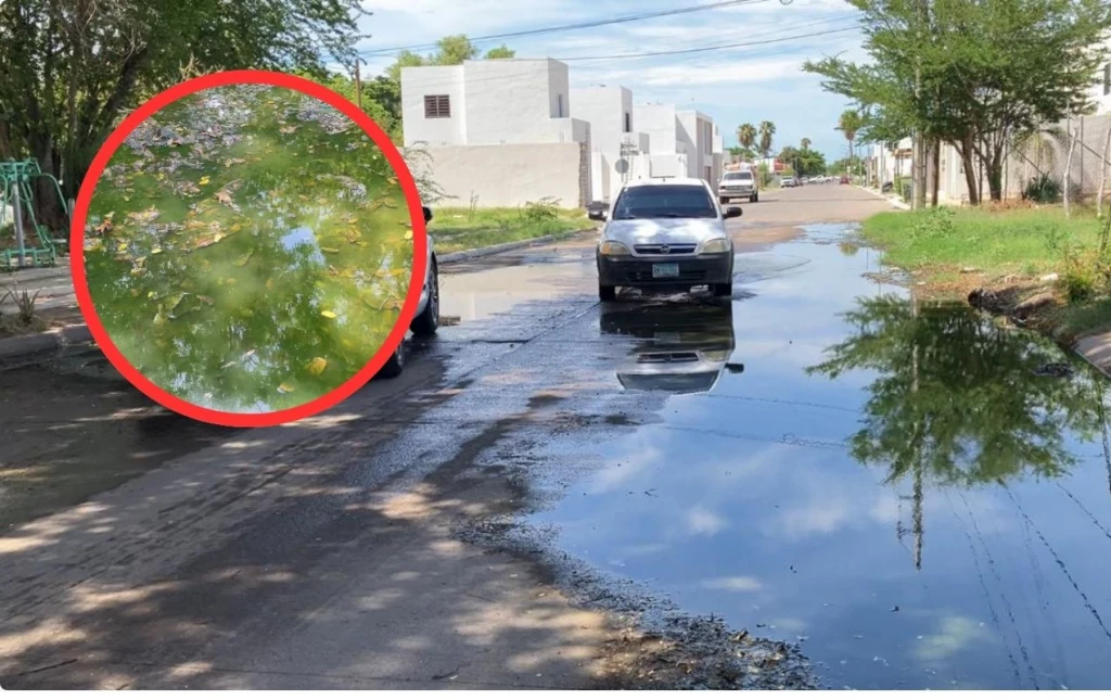 ¡Atentos! Sigue el derrame de aguas negras en Justo Sierra y Leandro Valle