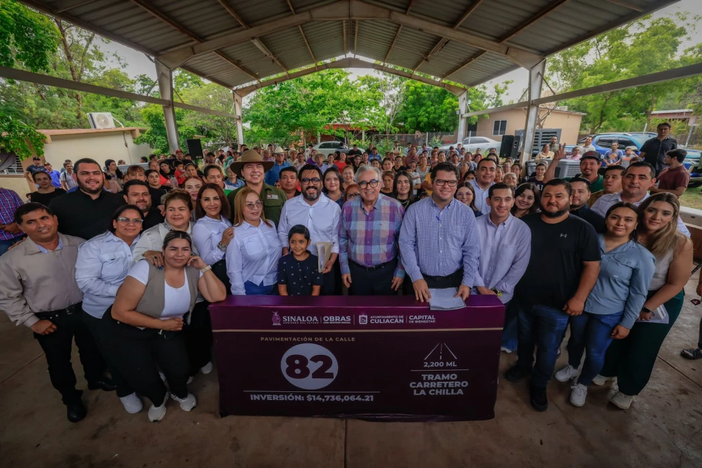 Entrega Gobernador Rocha paquete de obras en la sindicatura de Tacuichamona por más de 20 millones de pesos