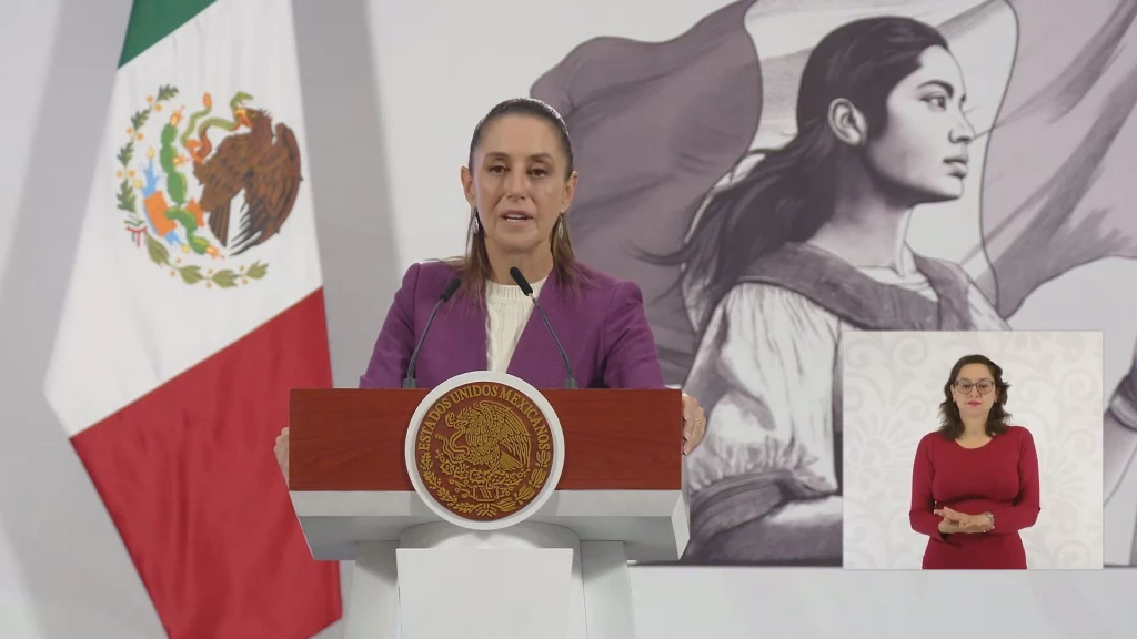Dron de E.U. sobrevoló a petición de Gobierno de México:Sheinbaum