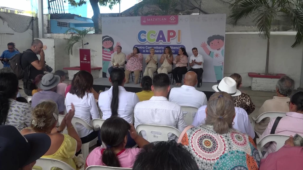 Inauguran el primer Centro Comunitario de Atención a la Primera Infancia en Mazatlán
