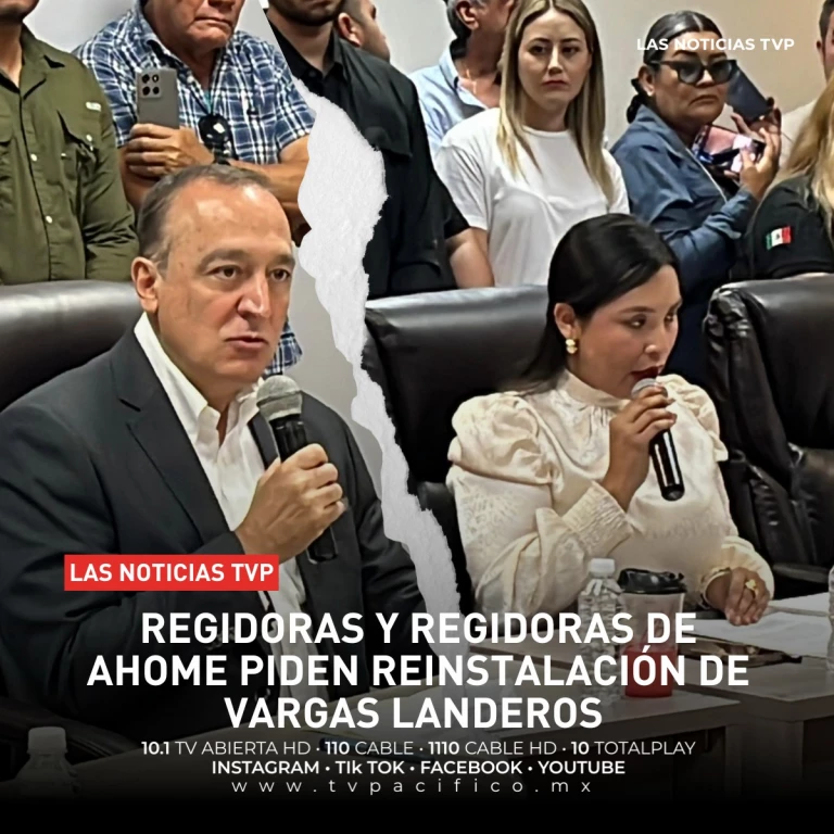 Regidoras y regidoras de Ahome piden reinstalación de Vargas Landeros