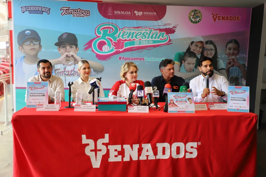 PRESENTAN 4TA. EDICIÓN DEL CUADRANGULAR DEL BIENESTAR DEL DIF SINALOA
