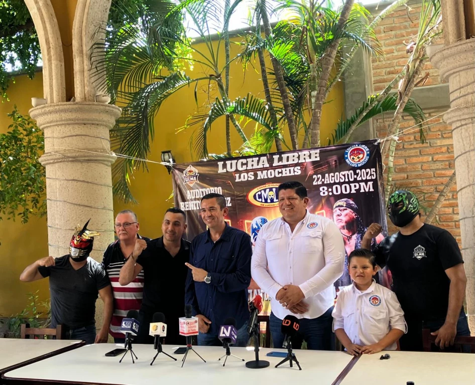 ¡Con causa! Este viernes hay lucha libre en Los Mochis