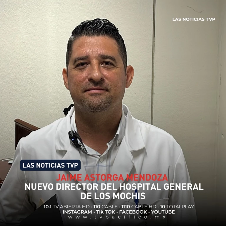 Jaime Astorga Mendoza toma protesta como nuevo Director del Hospital General de Los Mochis
