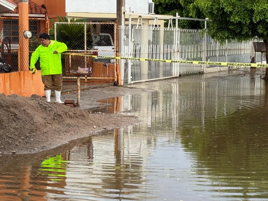 Al pendiente las autoridades ante precipitaciones intensas en Guasave: PC