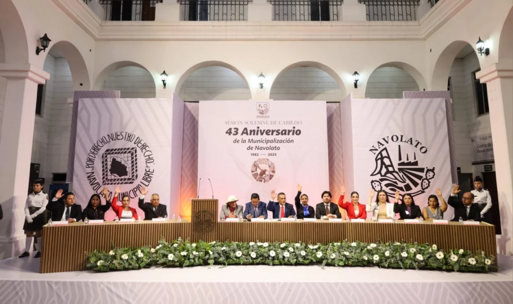 Sesión Solemne: Navolato celebra 43 años de municipalización